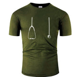 Fashion Medicine Medical Assistant Tshirt Gents Hipster Men's T-Shirts Round Neck T-Shirt Clothing Hiphop Top