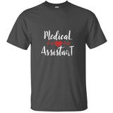 Cute Medical Assistant Heartbeat Love Heart Nurse Scrub T Shirt Men Summer Men's T-Shirts 2020 Tshirt Gift Tee Top