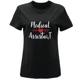 Cute Medical Assistant Heartbeat Love Heart Nurse Scrub T Shirt Men Summer Men's T-Shirts 2020 Tshirt Gift Tee Top