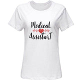 Cute Medical Assistant Heartbeat Love Heart Nurse Scrub T Shirt Men Summer Men's T-Shirts 2020 Tshirt Gift Tee Top