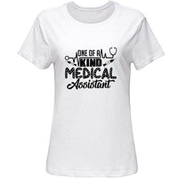 Vintage One Of A Kind Medical Assistant T-Shirt Man Streetwear Men Women Tshirts 2020 T Shirt Clothing Pop Top Tee